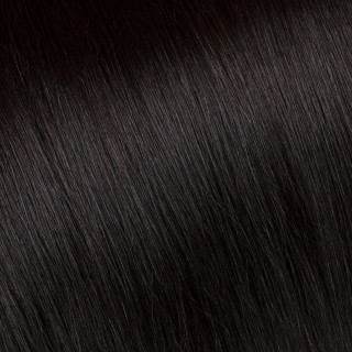 Славянские волосы на трессе № 2, темно-каштановый